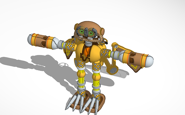 Fanmade Air Island epic Wubbox (T-Pose)